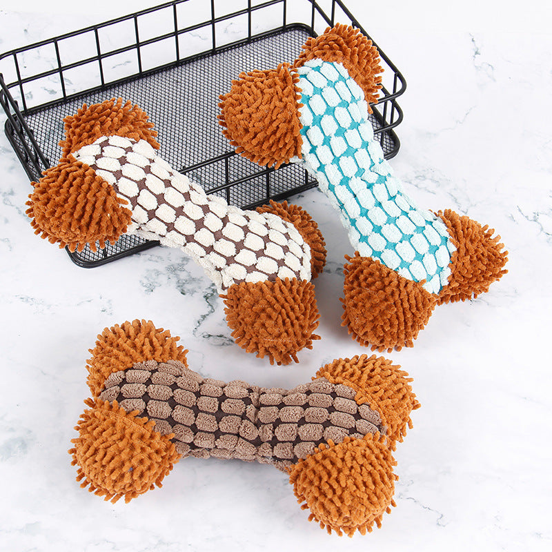 Bite &amp; chew toy for dogs Cloth bones indestructible