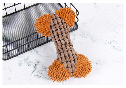 Bite &amp; chew toy for dogs Cloth bones indestructible