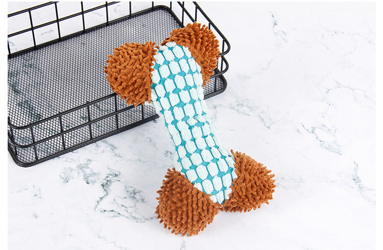 Bite &amp; chew toy for dogs Cloth bones indestructible